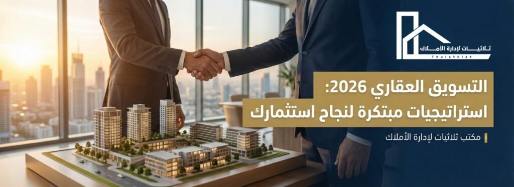 التسويق العقاري: استراتيجيات مبتكرة لضمان نجاح استثمارك في 2026